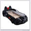 Modern Novelty Style Bed Race Car Design Attached Two Magnetic Doors With LED Lights On Wheels And Bottom Upholstery HB-855135925