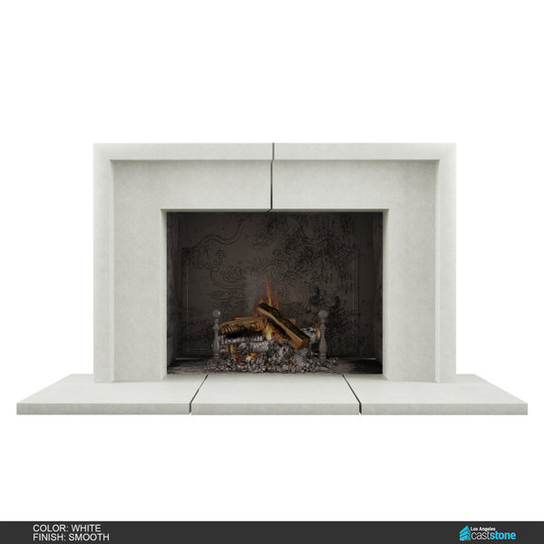 Los Angeles Cast Stone Sevana Fireplace Surround 