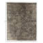 Hand Knotted Abstract Area Rug in Gray