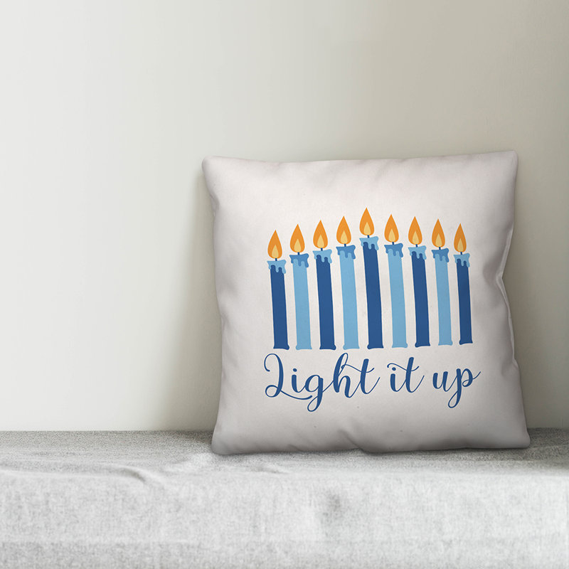  Housse de coussin Light It up, 20 po x 20 po, Polyester/ Bourre en polyester