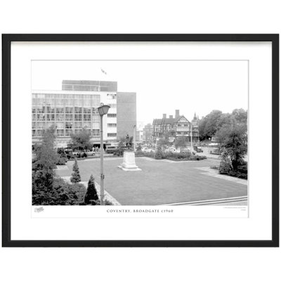 Coventry, Broadgate C1960 - Single Picture Frame Print
