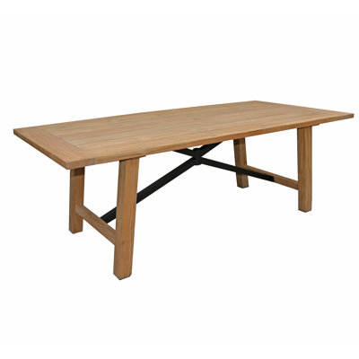 Truss Outdoor Teak Dining Table