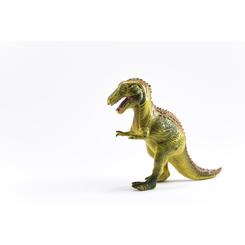 T-Rex Toy(White Background) by Daniel Santos - Wrapped Canvas Print, 30cm H x 46cm W x 3.8cm D