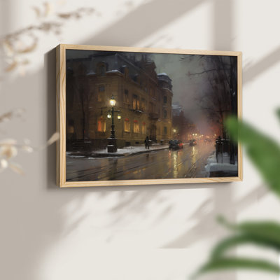 Chirstmas Art-CCCLXX -Framed Print - Restickable