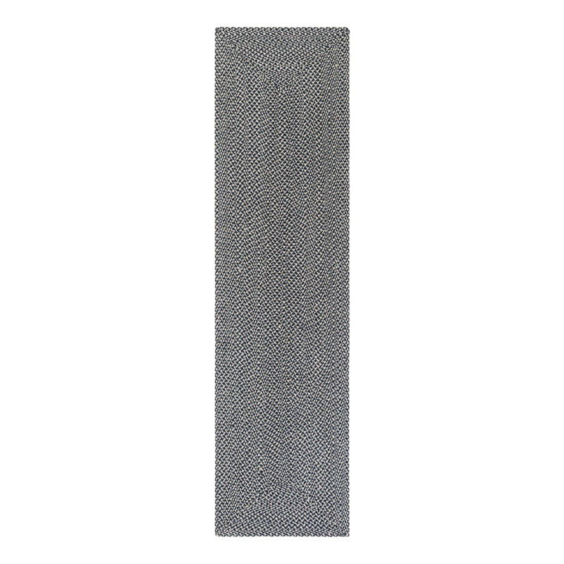  Tapis en jute tressé Tweed, Tapis de couloir 2 pi 7 po x 10 pi