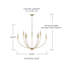 Ansley 9-Light Chandelier-119242136-94392797