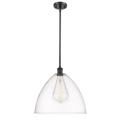 Luminaire suspendu en forme de globe à 1 lumière Allysha