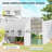 9.7' X 6.5' X 6.5' Walk-In Tunnel Greenhouse, Outdoor Green House With Anti-Tear PE Cover, Zipper Doors And Mesh Windows, White-123626723-123626727