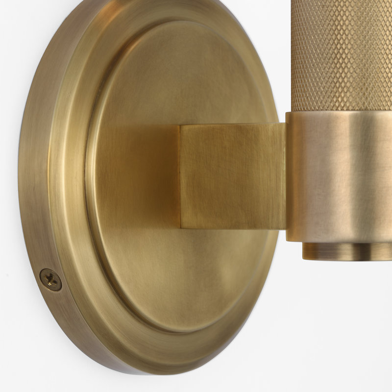 Ralph Lauren Barrett 13" Single Bath Light, Natural Brass
