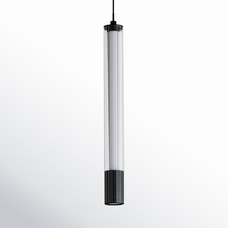 Luminaire suspendu simple Colbie, Noir