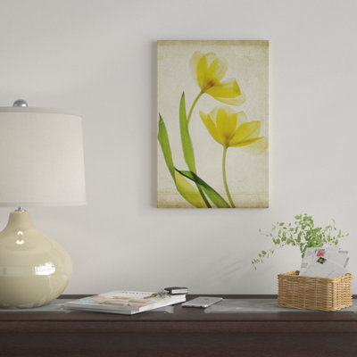 «Parchment Flowers IV», impression sur toile