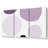 Ending In Itself Lilac Canvas 3 Panel Set-1700046773