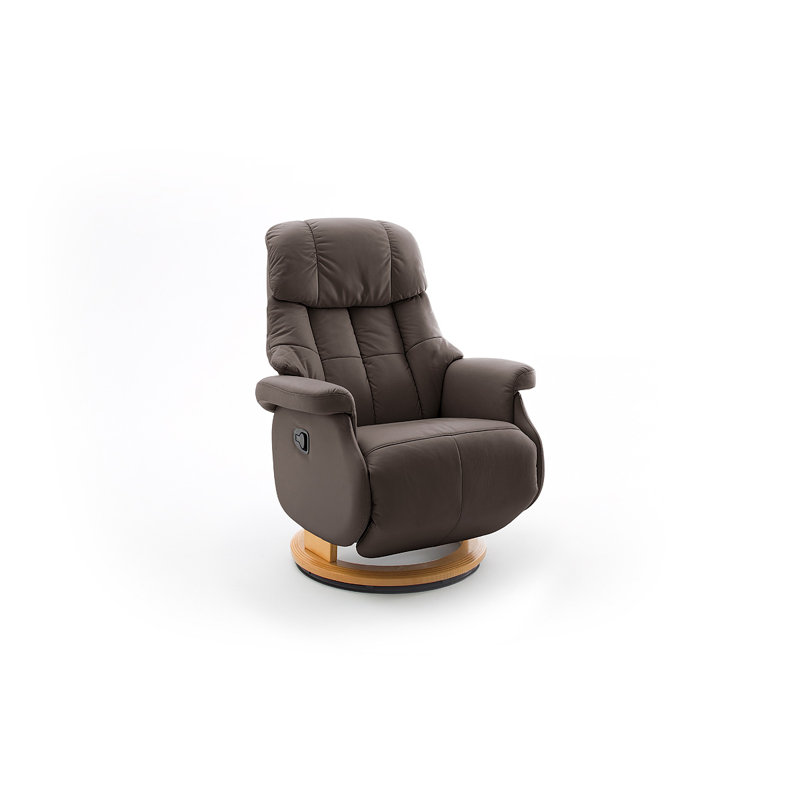 Damiana 77cm Wide Zero Gravity Recliner, Brown, Natural