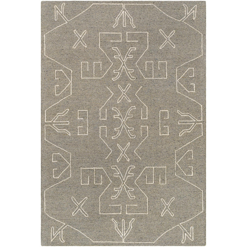 Demie Wool Southwestern Indoor Rug, Rectangle 2' x 3'