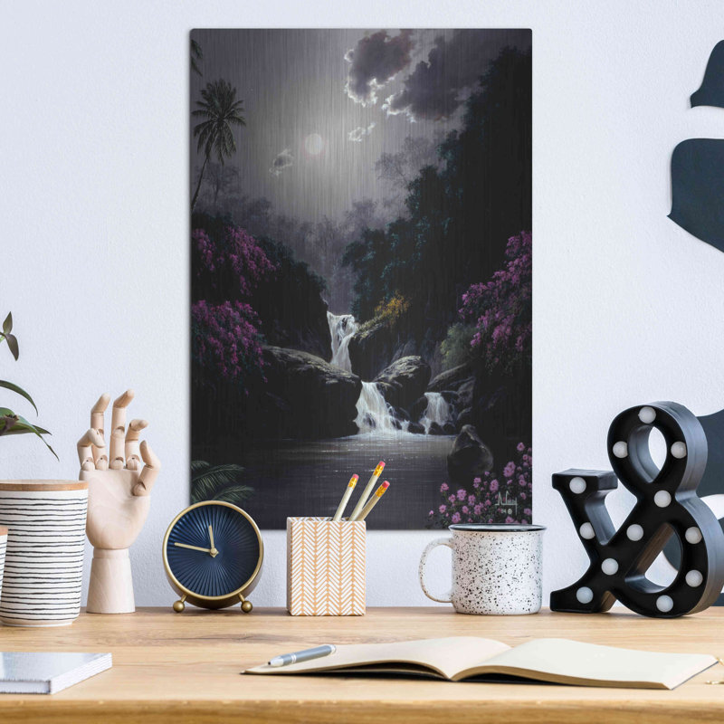 " Moonlight Roses " by Anthony Casay, 16" H x 12" W