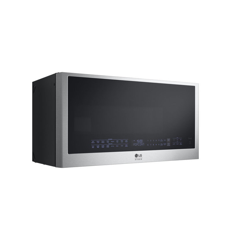 29.88" 1.7 cu ft. 1700 - Watt Convertible Convection Over-The-Range Microwave with Sensor Cooking and Air Frying Capability