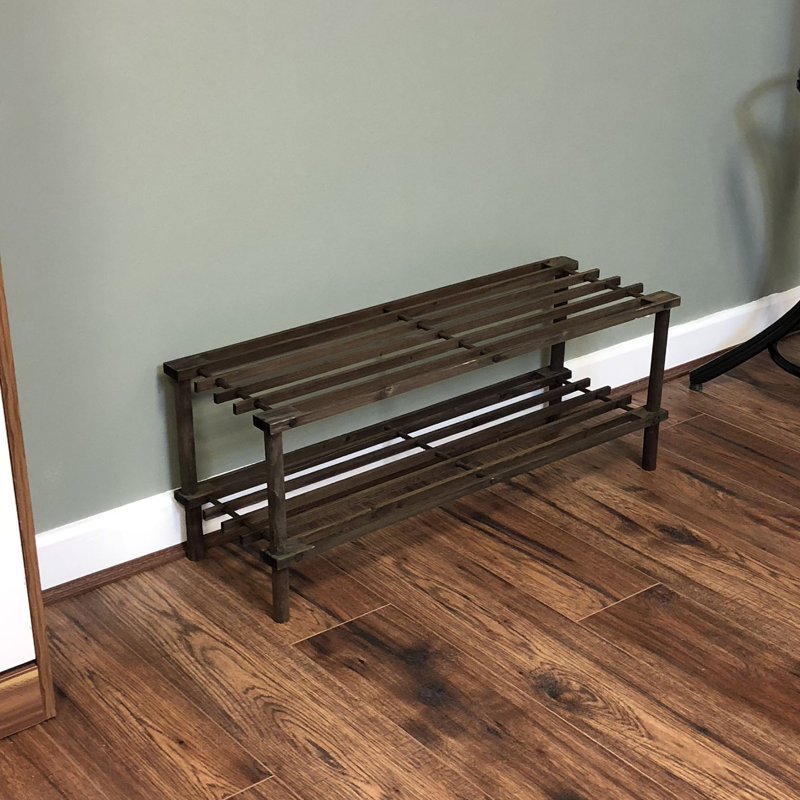 Shoe Rack, Dark Oak