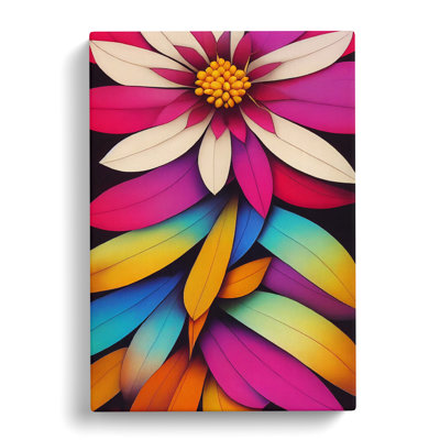 Dura Floral Indian - Wrapped Canvas