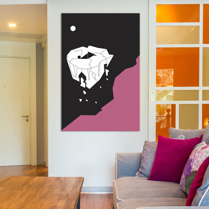 « loneliness », impression sur toile tendue, H 18 po x l 12 po x P 1,5 po