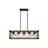 Rectangle Wood Chandelier