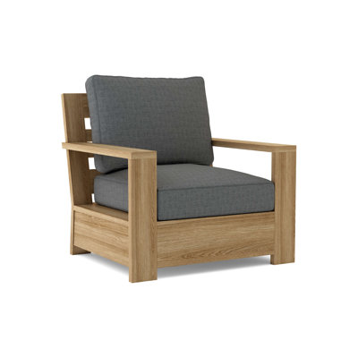 Madera Outdoor Teak Lounge Chair
