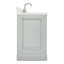 Ensemble de meuble-lavabo simple 43 po avec plateau Abshire-93359420