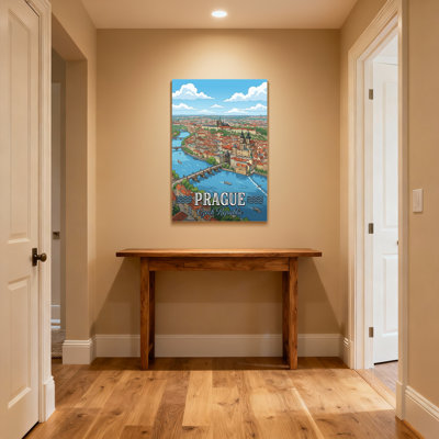Scenic &Cityscapes Prague Cityscape River Bridge Architecture Skyline Landscape View