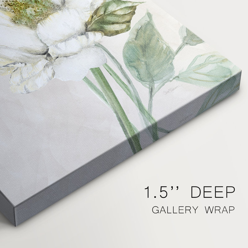 Garden Elegance II -Galerie enveloppée Cavas, H 36 po x l 24 po