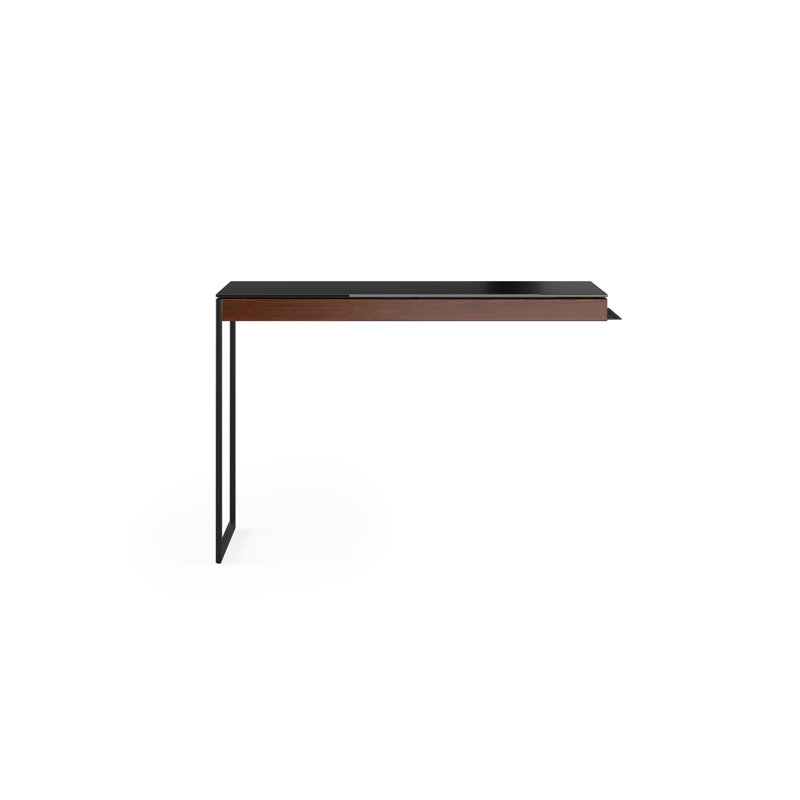 Sequel 20 29" H x 42" W x 18'' D Desk Return, Chocolate Stained Walnut/Black
