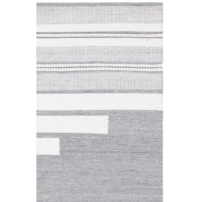 Kilim Hand Woven Performance Striped Rug, Rectangle 6' x 9'