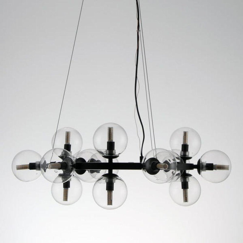 Lustre en roue de chariot à 15 lumières Amzie, Nickel poli