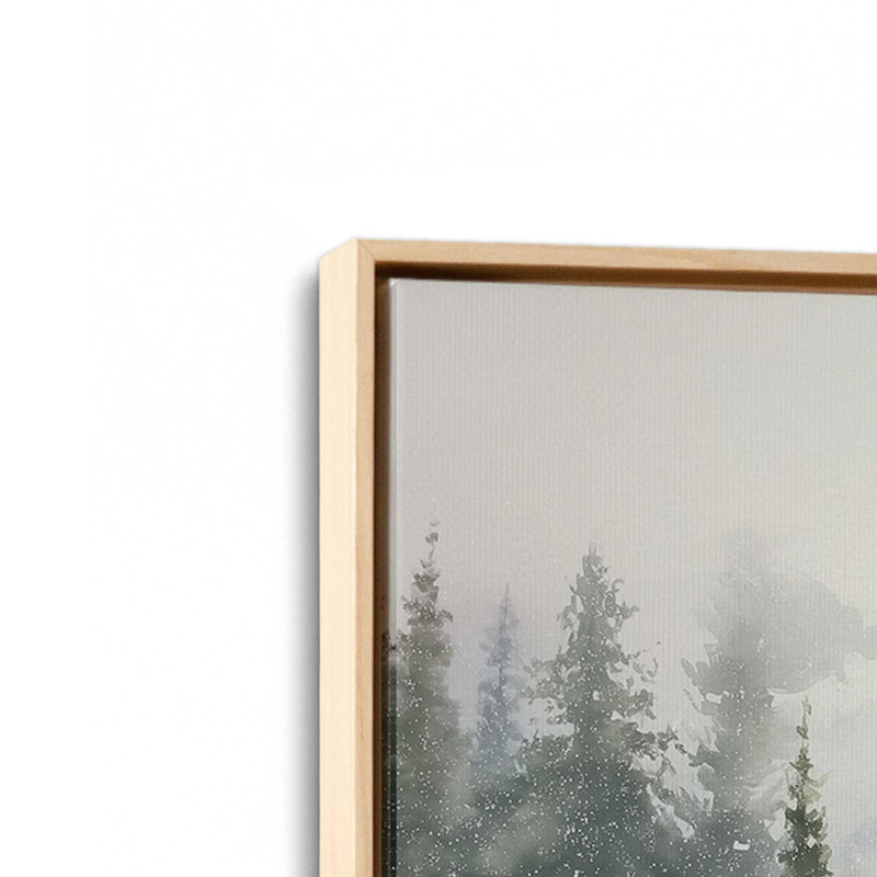 Impression sur toile Frosted Haul, H 20,75 po x l 30,75 po, Érable américain