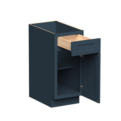 CASAINC Ready-to-Assemble W15"x D24"x H34.5" Kitchen Standard Base Cabinet