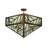Glass Semi Flush Mount