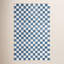Tapis bleu / ivoire Freemont-90584417