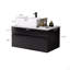 Petit meuble-lavabo flottant simple 31,5 pouces avec lavabo-454523829