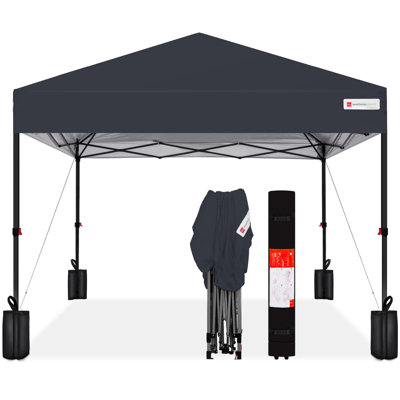 118'' W x 118'' D Steel Pop-Up Canopy