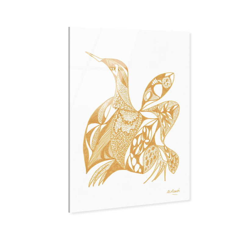 Manuel Roman - Goose Print by Oliver Gal, 54"H x 36"W, High-Gloss Acrylic Print