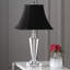 Ensemble de lampes de table en verre transparent de 25,5 po Eagleville