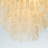 Chelonda 6-Light 26" Modern Coastal Capiz Tiered Flush Mount Bronze Farmhouse Natural Seashell Ceiling Light For Dining Room