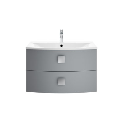 Sarenna 712mm Single Bathroom Vanity with Integrated Polymarble Basin