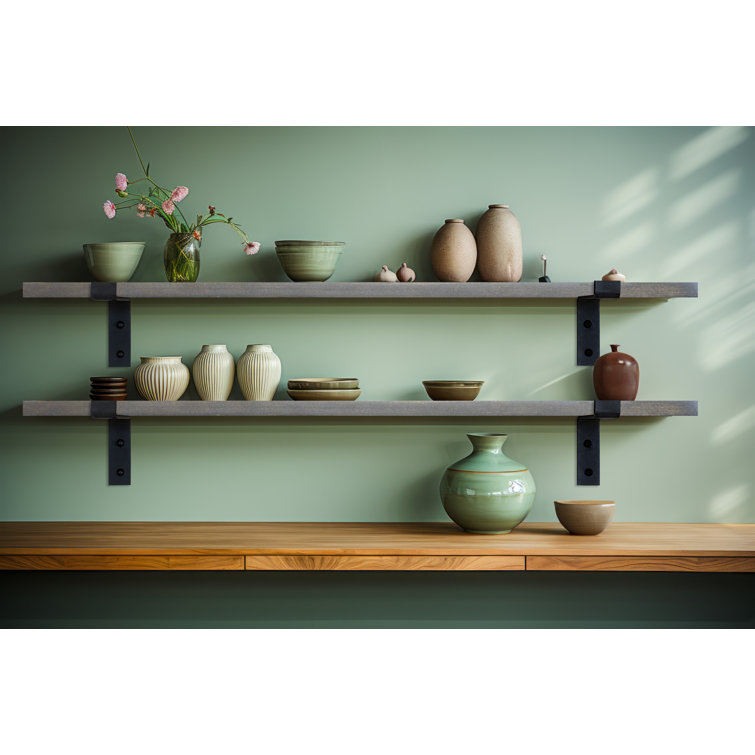 Tablette en bois massif Emerald Lee