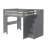 Lennon Kids Full Loft Bed with Drawers-1119851334
