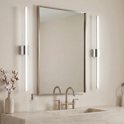 Ensemble de 2 luminaires pour salle de bain à DEL 39,3 "à intensité variable (ensemble de 2)