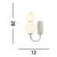 Ellesha LED Armed Sconce