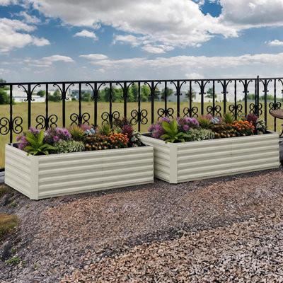 Aluminum Outdoor Elevated Planter