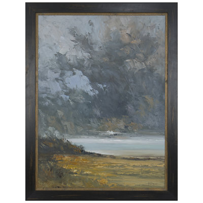Billows of Blue - peinture encadrée