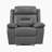 Sitz 40" Transitional Genuine Leather Manual Recliner-946362582