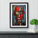 Robot Abstract - Single Picture Frame Print on Wood