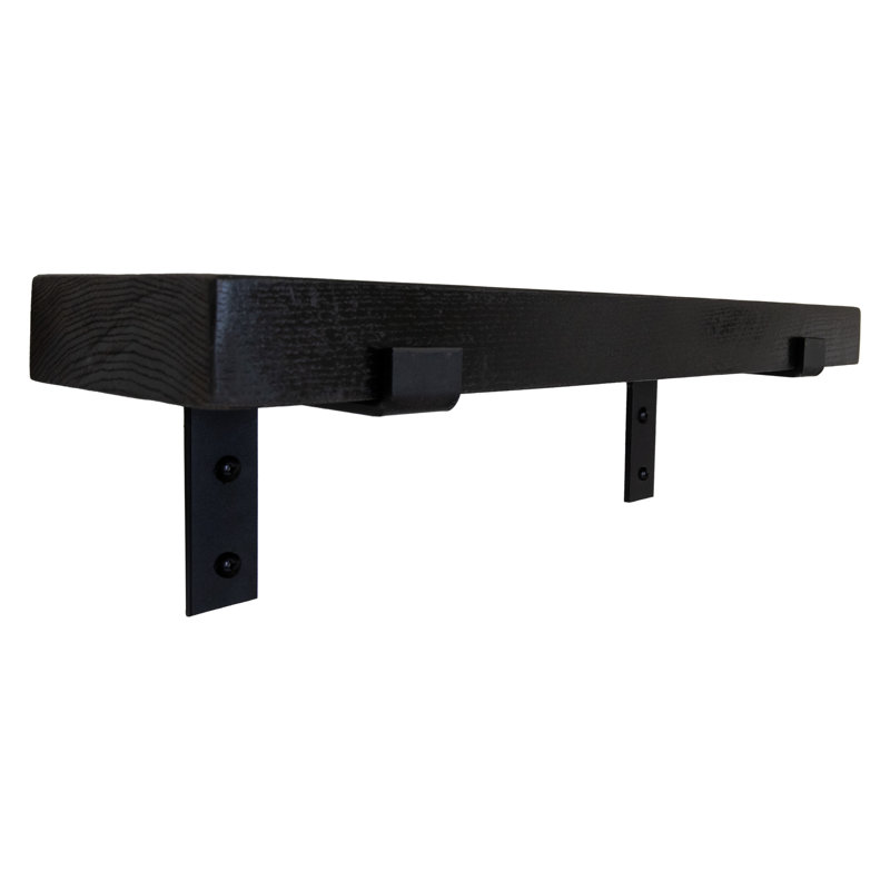 Emerald Lee Poplar Bracket Shelf, 2" H x 60" W x 7" D